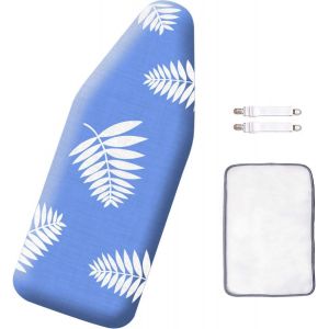 MEVRONISSHOP-Housse de Mini Planche &agrave; Repasser de 31,8 x 81,3 cm &iquest; 100% Coton et Rembourrage Extra &eacute;pais, r&eacute;siste aux br&ucirc;lures et aux Taches, pour Les Petites Tables &agrave; Repasser (Planche &agrave; Repasser No - Neuf