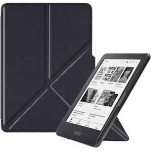 Antichoc Housse pour KOBO Clara Colour Coque - Étui KOBO Clara BW 6"" Liseuse eBook Housse avec Support Pliant Housse Protection Coque (Noir) - Neuf