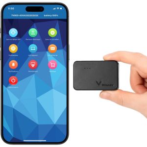 VornixorSarlshop-4G Mini Traceur GPS Voiture Tracker Suivi en Temps r&eacute;el Antivol Localisateurs Magn&eacute;tique Suivi Enfant Personnes &acirc;g&eacute;es Auto Moto Velo Valise Chat,60 Jours Autonomie,Abonnement requis( - Neuf
