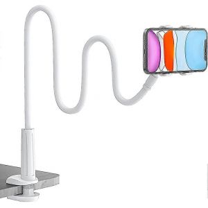 Support De T&eacute;l&eacute;phone Portable Pour Lit,Support De T&eacute;l&eacute;phone Portable &Agrave; Col De Cygne - Bras Long Flexible - Neuf