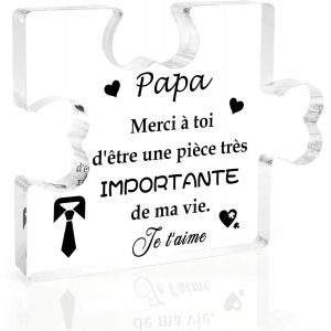 KALANKA-Cadeau Saint Valentin Cadeau Papa Cadeau Anniversaire Papa Cadeau Beau Pere Cadeau Futur Papa Cadeau Beau Papa Cadeau des Peres Cadeau Fete des Peres Personnalisé Cadeau Fête des Pères Cadeau - Neuf