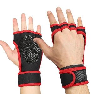Gants D'halt&eacute;rophilie Ventil&eacute;s De Qualit&eacute; Sup&eacute;rieure Avec Support De Poignet Int&eacute;gr&eacute; Pour Hommes Et Femmes - Adh&eacute;rence, Confort Et Protection Ultimes ! - Neuf