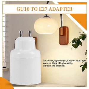 Adaptateur Gu10 Vers E26/E27 Culot À Baïonnette Gu10 Vers Ampoule E26/E27 - Neuf