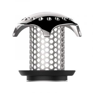 Filtre à cheveux pour drain de douche, filtre à cheveux durable en acier inoxydable, filtre à cheveux facile à nettoyer pour drain de douche - Neuf