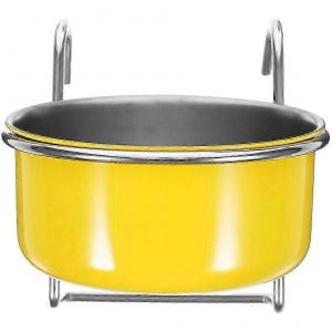 Perroquet Nourriture Coupe Oiseau Mangeoire Perruche Perruche Canari Cockatiel Perruche Bol De Nourriture - Neuf