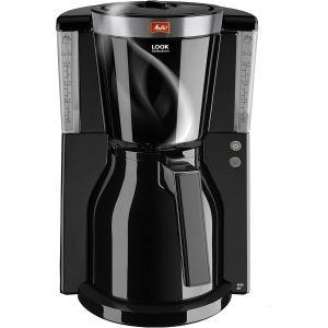 Cafetière À Filtre Avec Verseuse Isotherme, Sélecteur D¿Arôme, Look Therm Selection, Noir/Acier Brossé, 1011-12 - Neuf