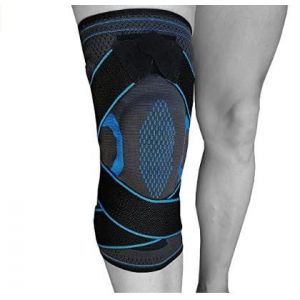 Xekal-Genouillères Ménisque Et Ligament Sport Réglable Avec Tampon De Gel Sur La Rotule Et Stabilisateurs Latéraux.Genouillère Sport Compréhension Avec Élastique Réglable Pour Soulager La Douleur - Neuf