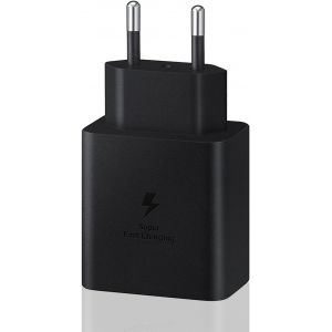 Chargeur 45w Charge Rapide Pour Samsung S25,S25+,S25 Ultra,S24,S24 Ultra,S23 S22,Tab S8,S9,S10,Z Fold6,Flip6,Fold5,Flip5,A53,A54,Usb C Prise Adaptateur Secteur Super Fast Charger-Noir - Neuf