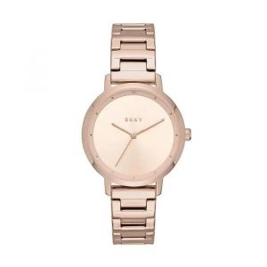 Montre - Dkny - Ny2637 - Acier Inoxydable - Rose - Étanchéité 5 Atm - Neuf