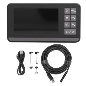 XYONG Endoscope 4,3 pouces HD 1080p, objectif unique, camera etanche IP67, avec 8 LED, 3 m - Neuf