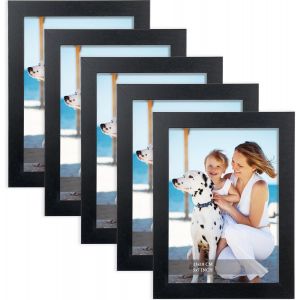 FCHHK-Cadre photo 13x18 cm Noir 5 pièces - Neuf