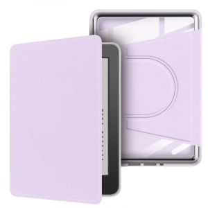 Housse universelle tablette tactile,Étui magnétique détachable pour Kindle Paperwhite 2V2L3 RS23CV 22 24, housse de poch,violet - Neuf