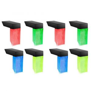Lot De 8 Appliques Murales Solaires Led Pour Jardin Avec Modes D'&eacute;clairage Rgb Et Blanc Chaud, Id&eacute;ales Pour La D&eacute;coration Ext&eacute;rieure. - Neuf