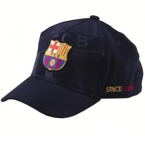 Taille Unique - Casquette - F.C. Barcelone - Ab2204 - Marine - Taille Junior - Officielle - Neuf