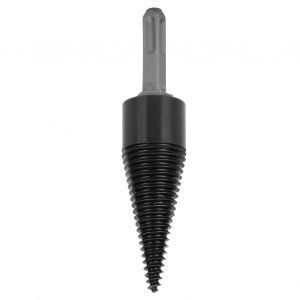 XYONG Foret a cone en bois, foret a bois de chauffage fendu, foret a tige carree en acier rapide dedie 32 mm - Neuf