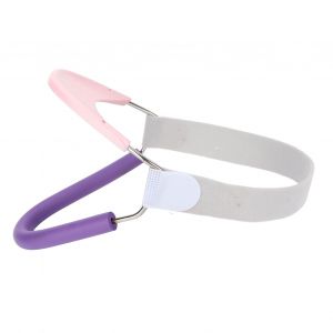 Outil De Traction Reglable Pour Le Cou, Pour Prevenir Les Douleurs Cervicales Et La Tete Courbee, Correcteur De Posture Du Cou, Rose - Neuf