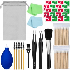 Kit de Nettoyage pour iPhone Airpods, Kit Nettoyage Airpod Professionnel, Kits Nettoyage Telephone Portable, Kit de Nettoyage Multifonctions pour Port de Charge USB et Prise Casque - Neuf