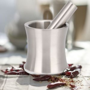 Hjlian Broyeur A Grains, A Ail Et A Epices En Acier Inoxydable Pour La Maison - Neuf