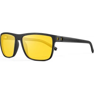 Sunglasses Mens Polarised, Classic Vintage Sun Glasses, Lightweight Frame Uv400 Protection For Driving Fishing Cycling - Neuf