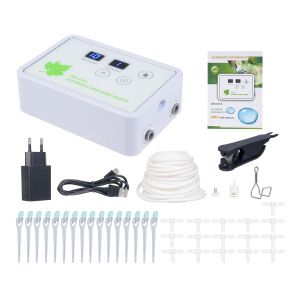 Ulteronixshop-Syst&egrave;me d'arrosage automatique pour pots, programmateur d'arrosage intelligent avec pompe auto-amor&ccedil;ante et connexions anti-fuites pour jusqu'&agrave; 16 plantes - Neuf