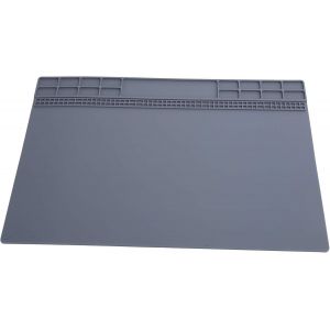 Kal-Tapis De Réparation Résistant À La Chaleur - Outils De Montre - Tapis De Soudage Et De Réparation De Montre - Tapis De Soudure En Silicone Antistatique - Tapis En Caoutchouc - Neuf