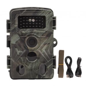 Camera de chasse infrarouge 1080p 36 MP, etanche IP66, avec declenchement de 0,6 s, pour la surveillance de la faune - Neuf