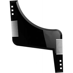 Barbe Peigne, Les Hommes De La Barbe D'un Peigne, Une Barbe Outil De Moulage Et Un Peigne, Salon De Coiffure Barbe Pochoir, Le Contour De La Barbe Rasage Accessoire - Neuf
