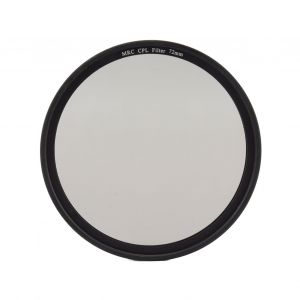 Filtre polarisant circulaire Lightdow MRC CPL avec cadre fin multicouche 72 mm/2,8 pouces - Neuf