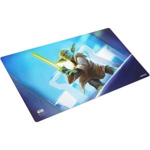 Eryi-Star Wars Unlimited Yoda Prime Game Mat - Officially Licensed, Full-Color Printed, Playmat, Slip-Resistant 24"" By 14"" Rubber Mat, Compatible With Tcgs & Lcgs, Made By - Neuf