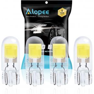 Kal-Paquet De 4 Ampoules D'éclairage À Del Cob Blanches Ultra-Brillantes T10 De Remplacement Pour 194 W5w 168 2825 501 Ampoule Halogène Éclairage Intérieur Ampoule Pour Plaque D'immatriculation - Neuf