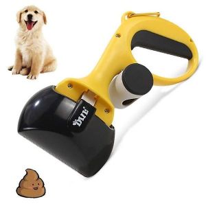 Ramasse-crottes ergonomique avec poignée ergonomique - Ramasse-crottes portable pour un nettoyage facile des déjections animales et des débris de jardin - Neuf