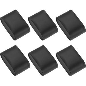 Kal-6pcs Coussin De Montre En Bracelet En Cuir Pu Pour Présentoir De Bijoux Pour Boîte À Montres Coussins De Bracelet (2,83"" X 1,73"" X 1,26"", Noir) - Neuf