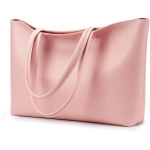 SJZG-Sac &Agrave; Main Pour Femme, Grand Sac Cabas En Cuir Synth&eacute;tique, &Eacute;tanche, Avec Fermeture &Eacute;clair, Pour Le Travail, Les Voyages, Le Shopping, L'&Eacute;cole - Neuf