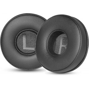 KAL-Coussinets De Rechange En Cuir Protéiné Haute Densité Compatible Avec Les Casque Jvc Ha-S30Bt Ha S30Bt S30Bt Noir - Neuf