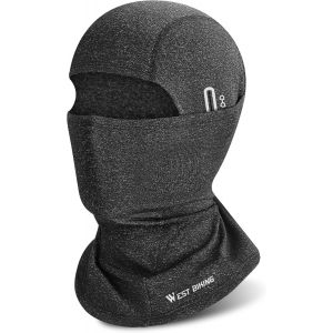 Cagoule De Moto Et De Vélo,Cagoule D'hiver,Masque De Ski Pour Homme Et Femme,Chaud,Coupe-Vent,Respirant,Pour La Course À Pied,Les Activités De Plein Air - Neuf