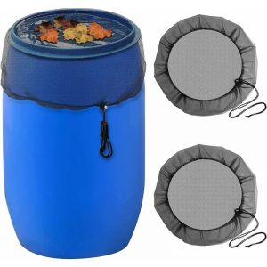 2 filets de pluie, housse de pluie ronde de 80 cm, filet de pluie avec cordon, filet de pluie réglable, filet de protection Filet de pluie, protection contre les feuilles et les mauvaises herbes - Neuf