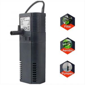 Filtre D'aquarium Filtre Interne Pompe De Filtration Interne Avec Tige De Pulvérisation Pour Aquarium 300l (300l/H 2w) - Neuf