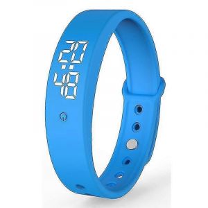 Pivotell Vibratime Montre De Rappel Vibrante - Avec Jusqu'à 10 Alarmes Quotidiennes - Bleu - Neuf