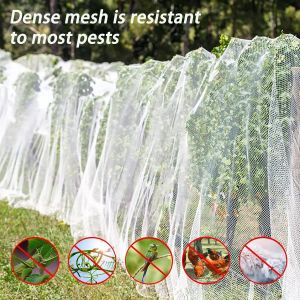 ASFASFq-Filet Anti Insecte,3 * 6m Filets pour Jardin,Filet Anti-Insectes pour Plantes,Maille Fine Anti-Insecte en Maille,Filet Anti Insecte de Jardin,pour la Protection des Plantes Légumes - Neuf