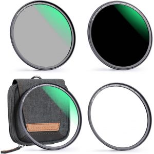 40.5mm Filtre UV Multi-Couches + CPL Polarisant Circulaire + ND1000 Magnétique avec Bague Base et Sac de Rangement en Kit Installer Rapidement pour Objectif Appareil Photo - Neuf
