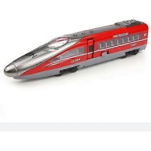 Mini train à grande vitesse avec son et lumière - Jouet classique pour tout-petits de 3, 4, 5, 6, 7 ans, cadeau idéal pour les fêtes, les anniversaires ou Noël - Neuf