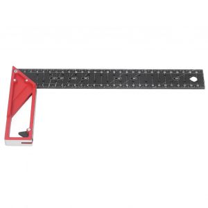 XYONG Equerre de menuiserie professionnelle multi-angles en alliage d'aluminium, 30 cm/11,8 pouces, pour menuisier - Neuf