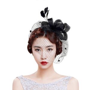 Nouveau,Adapté Binators Chapeaux 53s Couvre-Chef Avec Voile Arc Cocktail Mariage Tea Party Coire - Neuf