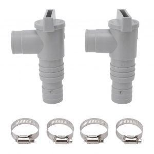 Vanne d'entretien/d'arrêt Intex Bestway PoolSun pour piscines avec raccords de tuyau de 32 mm - Neuf