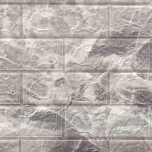 10/20 pi&egrave;ces Marbre Brique Carrelage Maison Mur Autocollants Auto-adh&eacute;sif Mousse Papier Peint Art D&eacute;cor-Gris-20PCS - Neuf