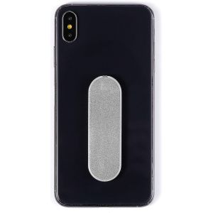 Momostick-L'original! Support Pour Téléphone Portable Et Poignée Pour Smartphones Et Tablettes¿ Téléphone Portable Bague Pour Iphone Samsung Huawei(Iseries-Pu Argent) - Neuf