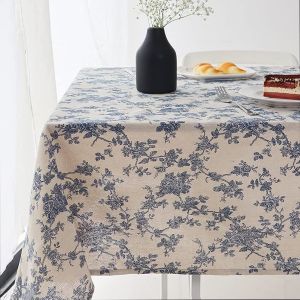 Ulteronixshop-Nappe Rectangulaire En Coton - 140 X 180 Cm - R&eacute;sistante Aux Tissus - Neuf