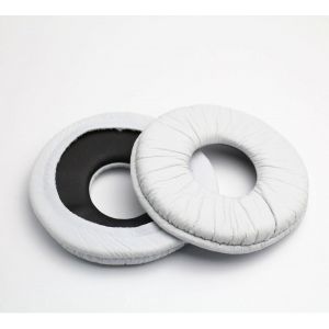1 Pair 70mm Ear Pads Compatible with Sony MDR-ZX100 ZX300 V150 V300 Headphones Replacement Ear Pads (70mm, White) - Neuf