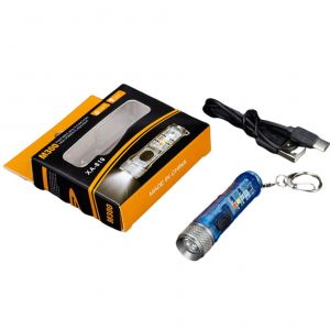 Lampe De Poche Porte-Cles, Lampe De Poche Portable Rechargeable Et Legere, Ideale Pour L'exterieur - Neuf