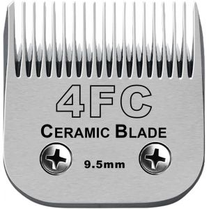 Jgd-Lames Amovibles En C&eacute;ramique Pour Tondeuse Pour Chien, Compatibles Avec Les Tondeuses Moser 45-50/Heiniger/Andis, Oster A5, Wahl Km Series, Taille 4fc 3/8"" (9,5 Mm) Longueur De Coupe - Neuf